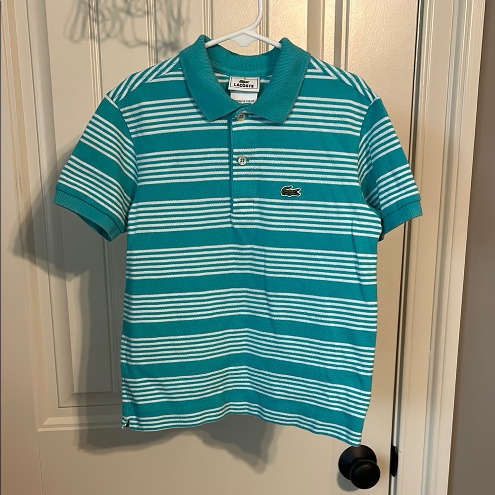 Lacoste Striped Polo Shirt